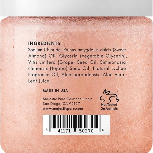 Majestic Pure Himalayan Exfoliating Salt Scrub (NEW & SEALED) - Picture 3 of 9